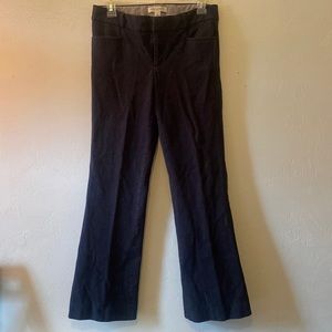 *SOLD* Banana Republic Sloan Fit Dark Gray/Black Pants Size 6